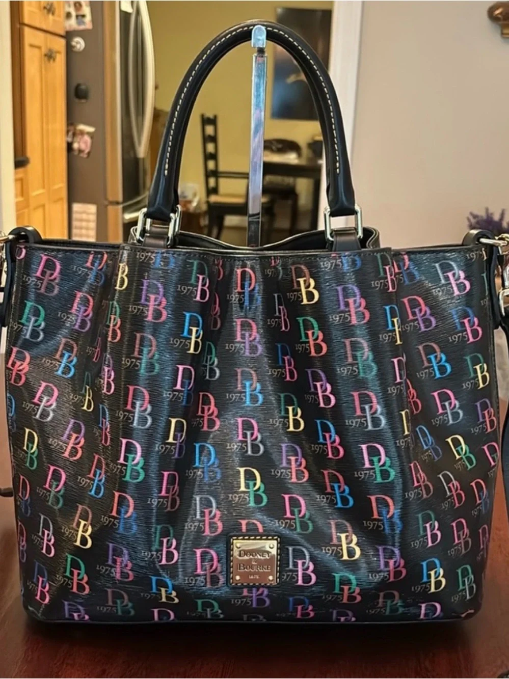 Dooney & Bourke DB75 Multi Brenna Satchel
